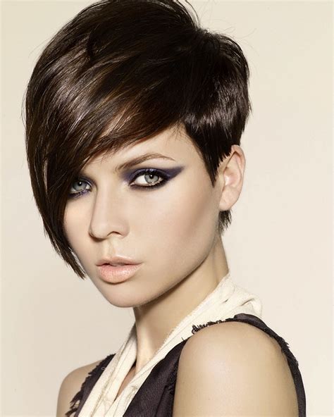 Short long bang hairstyles - Shaggy bobs with bangs are a short to medium haircut with choppy layers and textured ends. A fringe adds drama and makes it suitable for any face shape. Unlike a stacked, angled, a-line, or inverted bob, shaggy bob with bangs hairstyles are very low-maintenance. The secret to a great shag cut lies in the product you use.